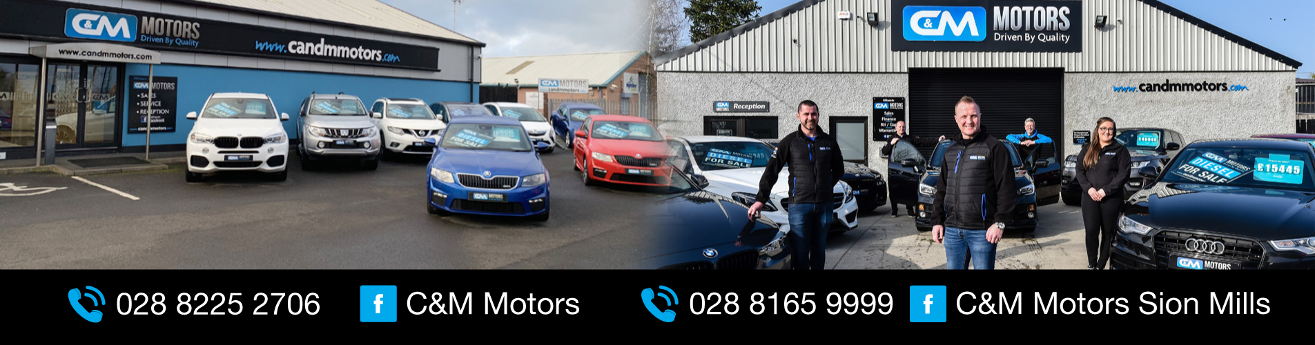 Used cars Omagh, Used Car Dealer in County Tyrone C&M Motors Ltd Home