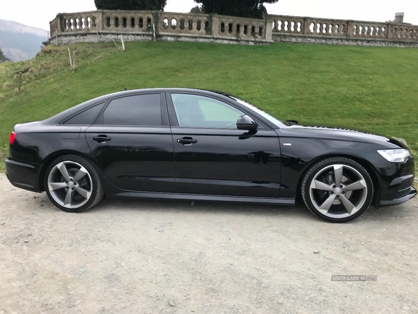 Audi A6 S LINE BLACK EDITION ULTRA TDI FACELIFT MODEL in Down