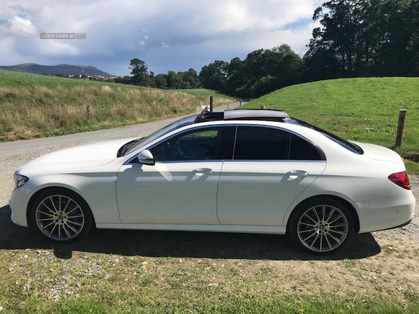 Mercedes E-Class 220 D AMG LINE PREMIUM PLUS in Down