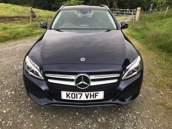 Mercedes C-Class C220d Sport 5dr 9G-Tronic **ONLY 2500 MILES** in Down