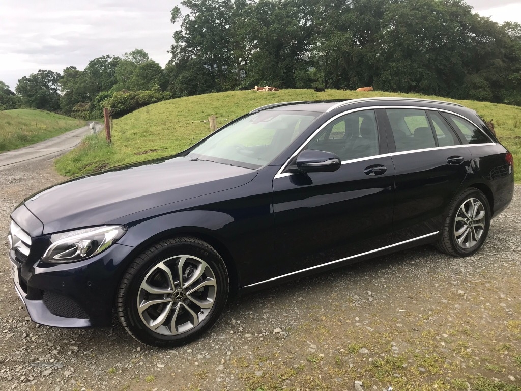 Mercedes C-Class C220d Sport 5dr 9G-Tronic **ONLY 2500 MILES** in Down