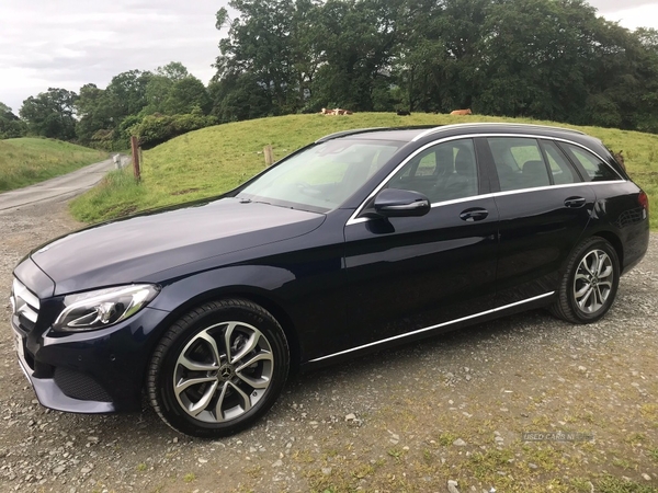 Mercedes C-Class C220d Sport 5dr 9G-Tronic **ONLY 2500 MILES** in Down