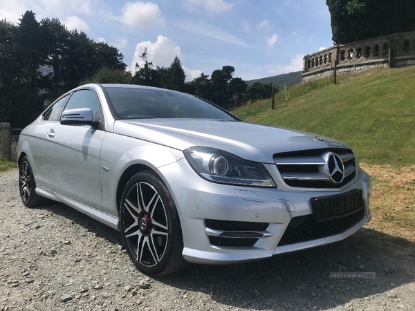 Mercedes C-Class C220 CDI BlueEFFICIENCY AMG Sport Plus 2dr in Down