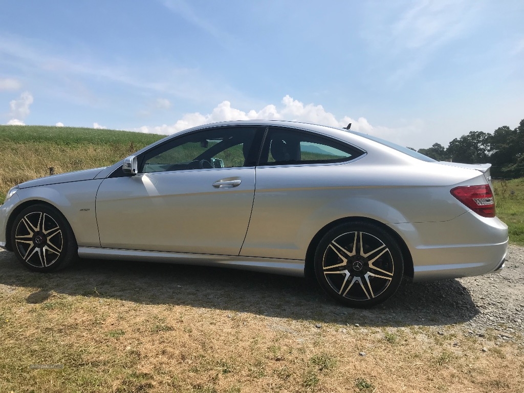 Mercedes C-Class C220 CDI BlueEFFICIENCY AMG Sport Plus 2dr in Down