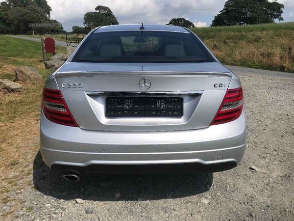 Mercedes C-Class C220 CDI BlueEFFICIENCY AMG Sport Plus 2dr in Down