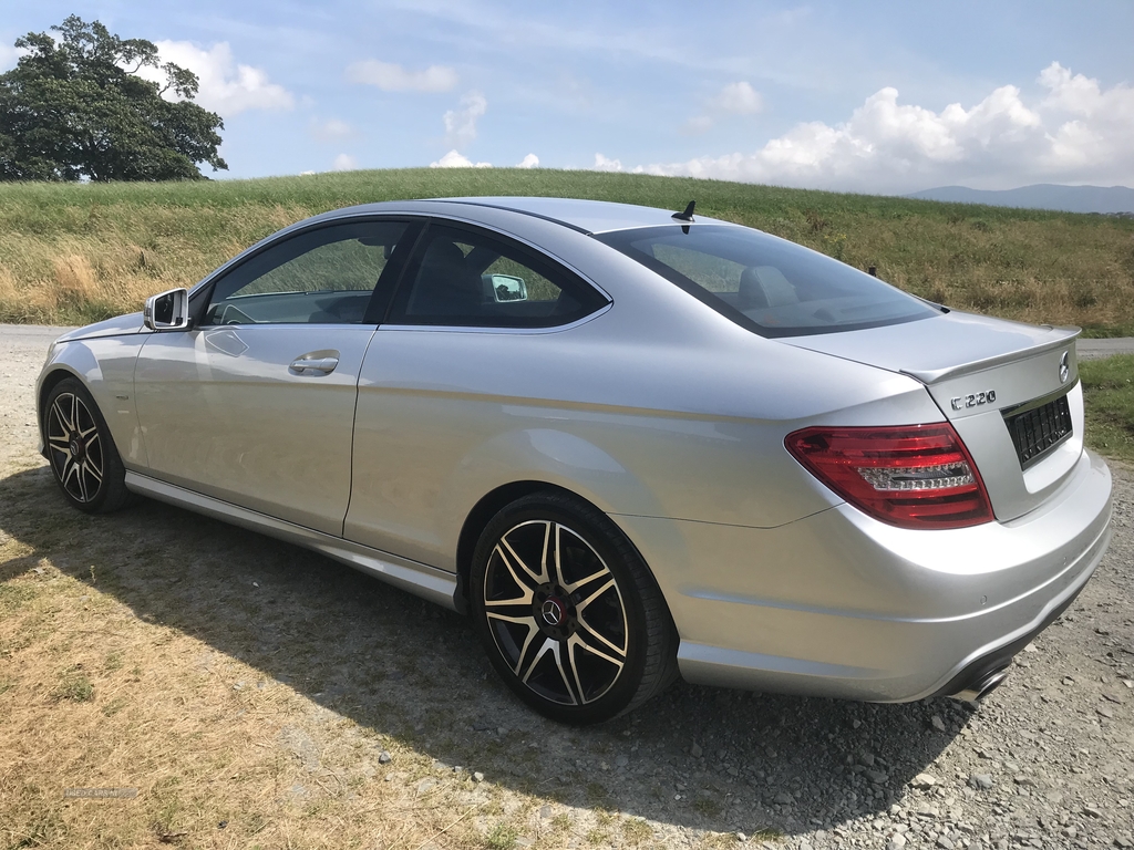 Mercedes C-Class C220 CDI BlueEFFICIENCY AMG Sport Plus 2dr in Down