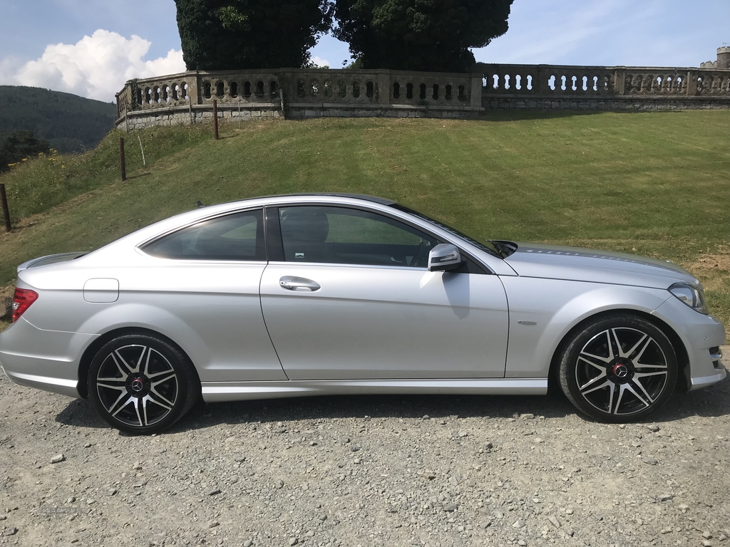 Mercedes C-Class C220 CDI BlueEFFICIENCY AMG Sport Plus 2dr in Down