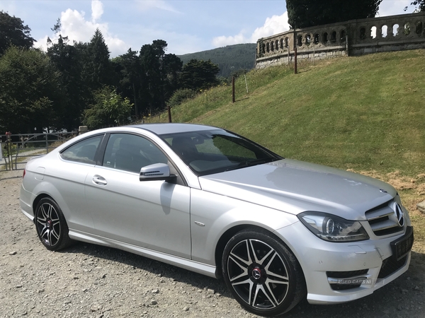 Mercedes C-Class C220 CDI BlueEFFICIENCY AMG Sport Plus 2dr in Down