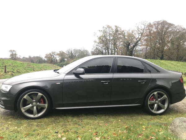 Audi A4 S LINE BLACK EDITION T in Down