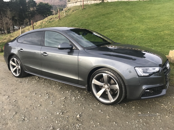 Audi A5 S LINE BLACK ED TDI QU in Down