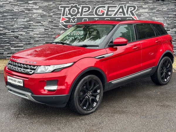 Land Rover Range Rover Evoque 2.2 SD4 PURE TECH 190 BHP FULL HEATED LEATHER, PARKING AID in Tyrone