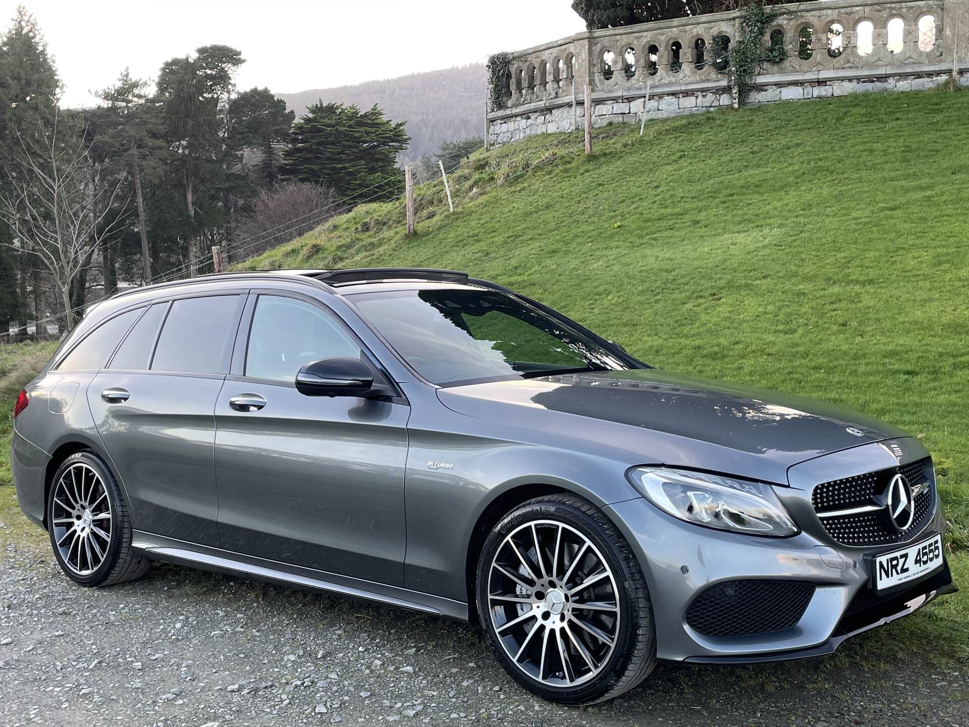 Mercedes C-Class AMG ESTATE in Down