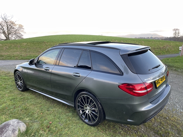 Mercedes C-Class AMG ESTATE in Down