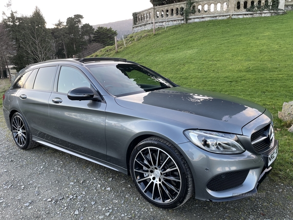 Mercedes C-Class AMG ESTATE in Down