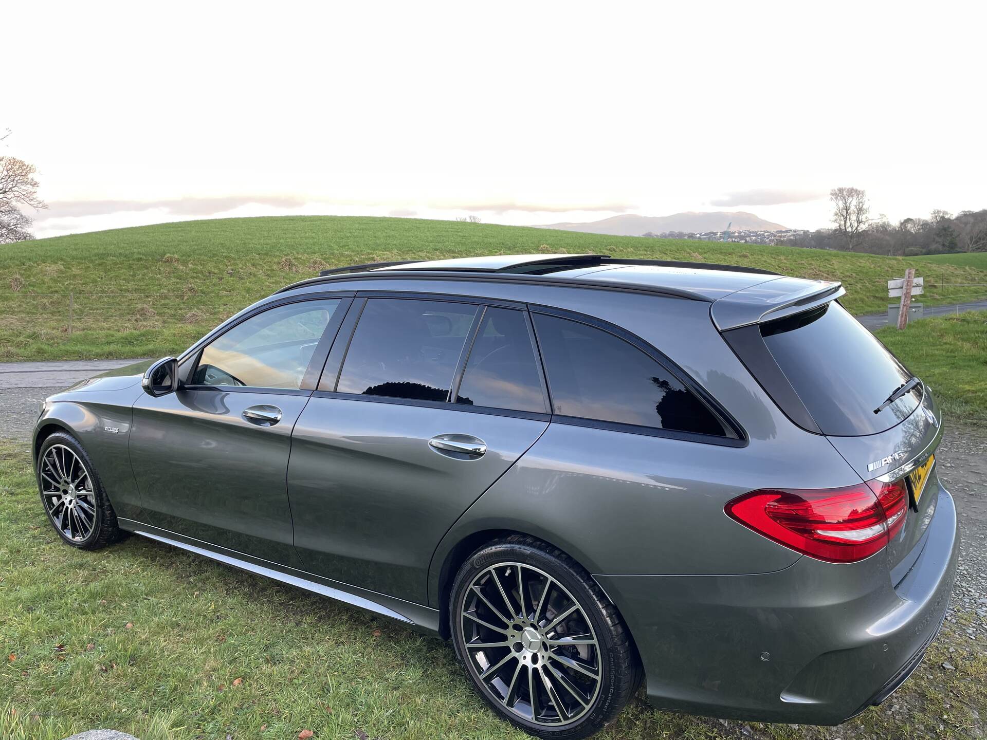 Mercedes C-Class AMG ESTATE in Down