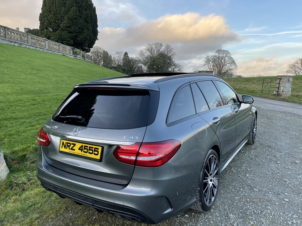 Mercedes C-Class AMG ESTATE in Down