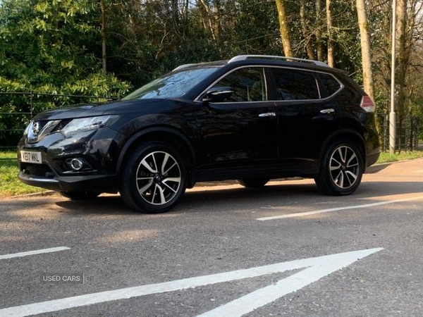 Nissan X-Trail Reduced to sell Bargain. DCI TEKNA 7 Seater, leather, pan roof, sat-Nav, 360 Rev-Cams in Fermanagh