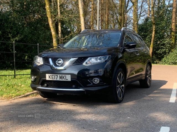 Nissan X-Trail Reduced to sell Bargain. DCI TEKNA 7 Seater, leather, pan roof, sat-Nav, 360 Rev-Cams in Fermanagh