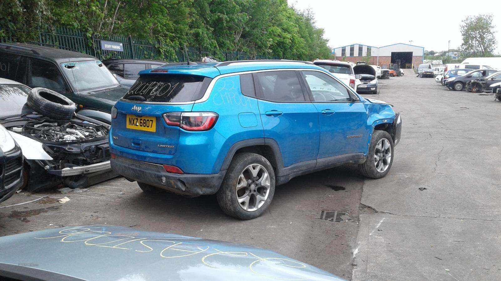 Salvaged 2019 Jeep Compass 2.0 Multijet 170 Limited 5dr Auto For Sale