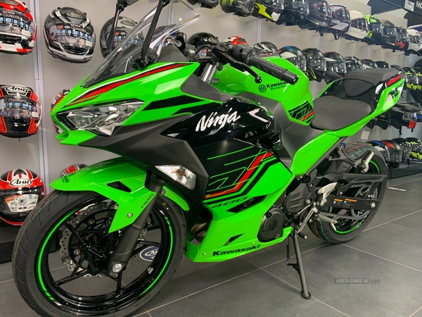 Kawasaki Ninja 2023 NINJA 400 IN LIME GREEN / KRT EDITION in Derry / Londonderry