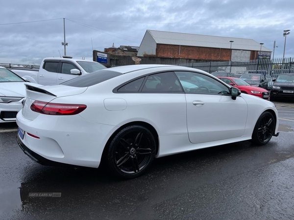 Mercedes-Benz E-Class E 220 D AMG LINE Coupe AUTO 2d 192 BHP REAL EYE CATCHER AMG GT STYLING in Antrim