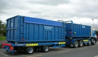 Chieftain 2 Axle Roll On Roll Off Skip Trailer in Tyrone