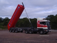 Chieftain 3 Axle Half Pipe Tipping Trailer in Tyrone