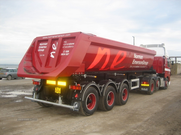 Chieftain 3 Axle Half Pipe Tipping Trailer in Tyrone