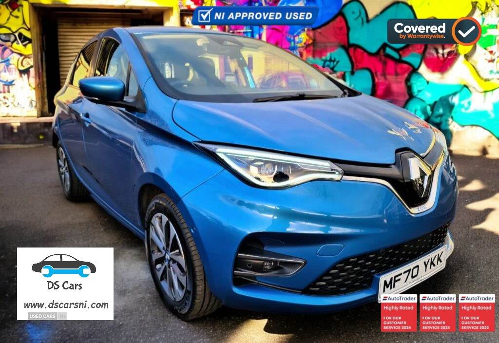 Oct 2020 Renault Zoe 100kW i GT Line R135 50kWh Rapid Charge 5dr Auto