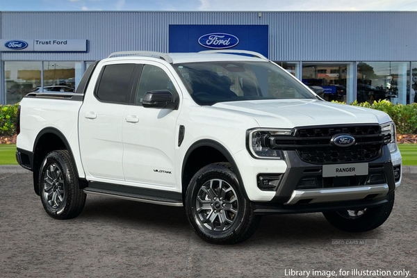 Ford Ranger Wildtrak AUTO 2.0L 205ps EcoBlue 10 Speed 4x4 Double Cab, REAR VIEW CAMERA, FRONT AND REAR PARKING SENSORS in Antrim