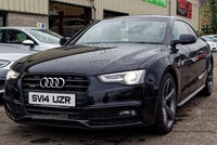 Audi A5 2.0 TDI QUATTRO BLACK EDITION S/S 2d 174 BHP Part Exchange Welcomed in Down