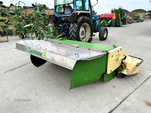 Krone AM243CV 8ft Mounted Mower Conditioner in Down
