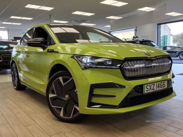 Skoda Enyaq Coupe vRS 82KWH 220KW (299PS) DUAL MOTOR 4X4 135KW DC CHARGE in Armagh