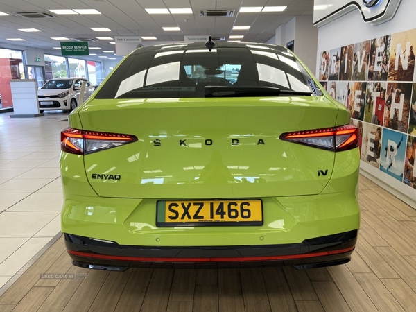 Skoda Enyaq Coupe vRS 82KWH 220KW (299PS) DUAL MOTOR 4X4 135KW DC CHARGE in Armagh