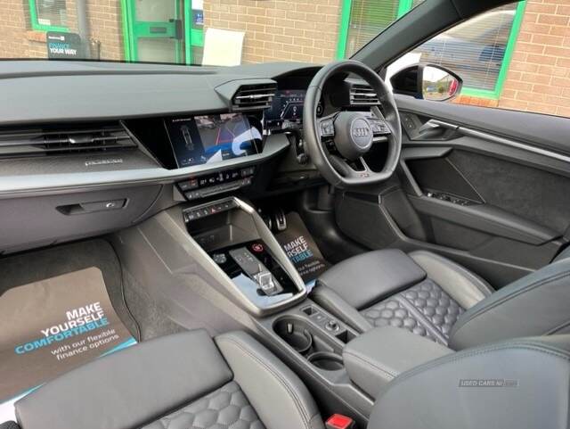 Make yourself comfortable - the new RS 3 Sportback seats! Image