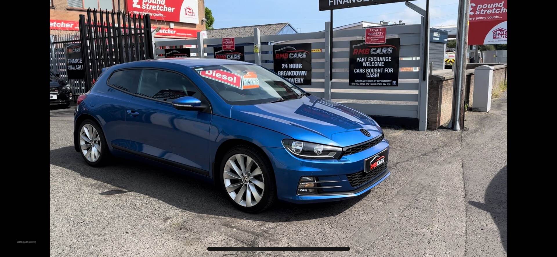 Volkswagen Scirocco DIESEL COUPE in Down