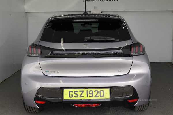 Peugeot 208 e-208 50kWh GT Premium Auto 5dr (7kW Charger) in Down