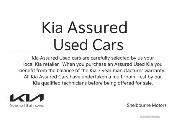 Kia EV6 77.4kWh Air Hatchback 5dr Electric Auto (226 bhp) in Down