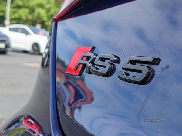 Audi RS5 2.9 RS 5 SPORTBACK TFSI QUATTRO CARBON BLACK 5d 444 BHP INCLUDES 12 MONTH AUDI EXTENDED WAR in Antrim