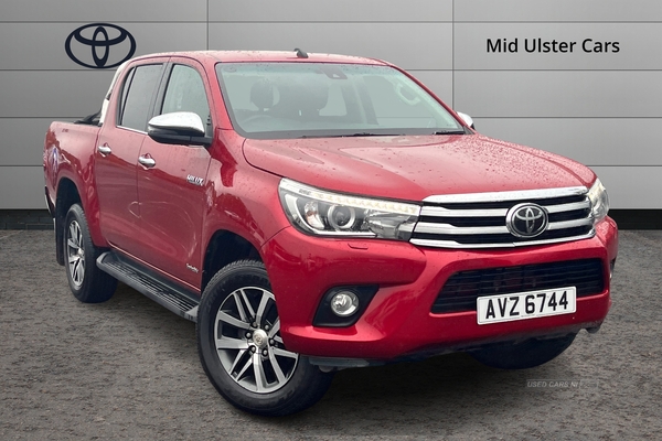 Toyota Hilux 2.4 D-4D Invincible Double Cab Pickup Auto 4WD Euro 6 (s/s) 4dr (TSS) in Tyrone