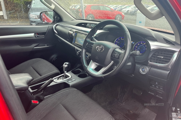 Toyota Hilux 2.4 D-4D Invincible Double Cab Pickup Auto 4WD Euro 6 (s/s) 4dr (TSS) in Tyrone