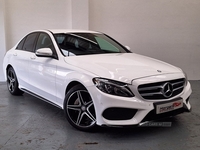 Mercedes-Benz C-Class 2.0 C200 AMG LINE 4d 184 BHP FULL SERVICE HISTORY in Antrim