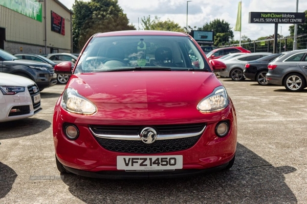 Vauxhall Adam 1.2 JAM 3d 69 BHP Low Rate Finance Available in Down