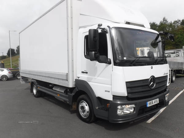 Mercedes Atego 816 Atego 20ft GRP box with tail lift 6 speed manu in Down