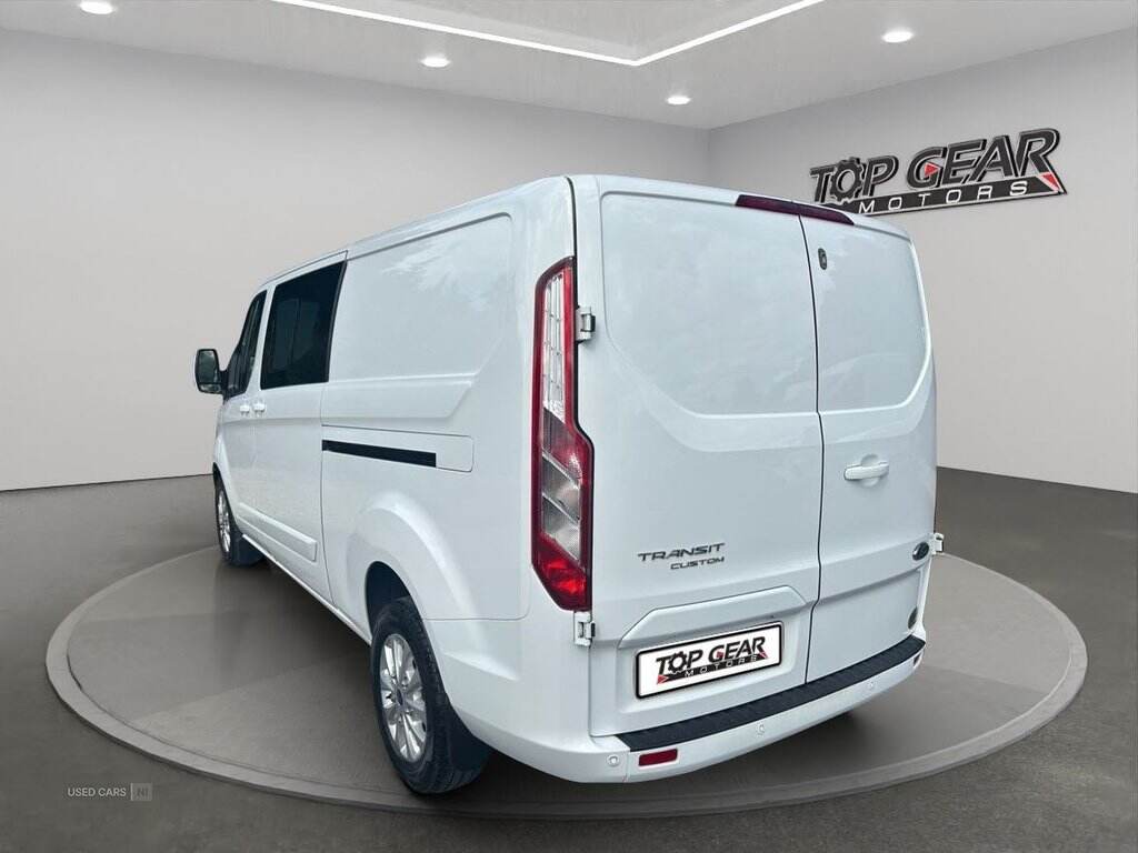 May 2020 Ford Transit Custom 2.0 EcoBlue 130ps Low Roof D/Cab Limited Van