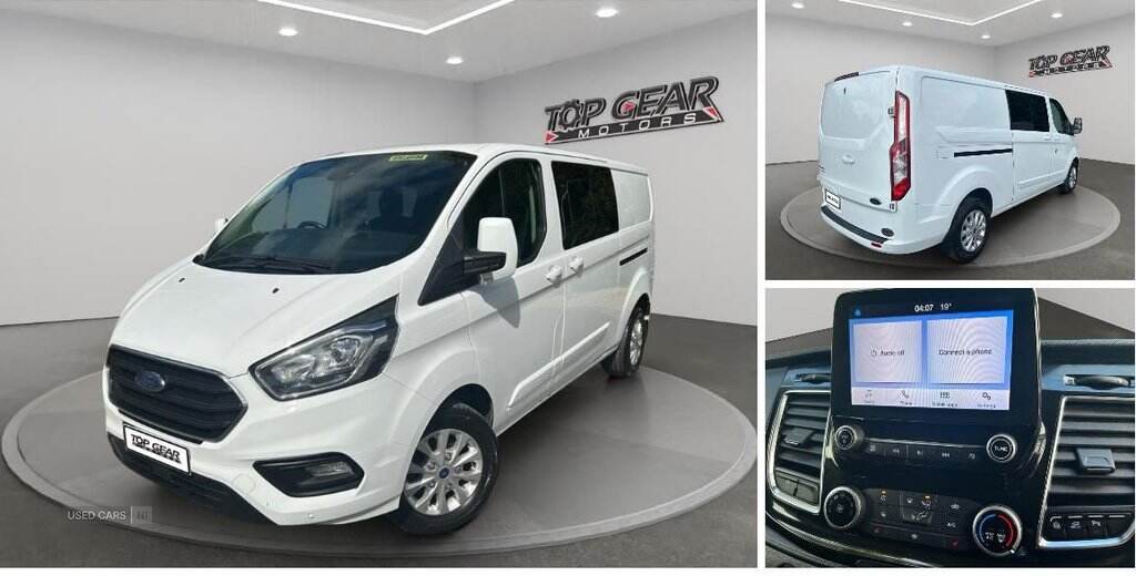 May 2020 Ford Transit Custom 2.0 EcoBlue 130ps Low Roof D/Cab Limited Van