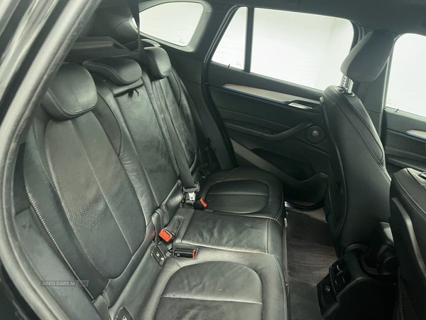 BMW X1 2.0 XDRIVE18D M SPORT 5d 148 BHP SAT NAV, Full leather interior in Down