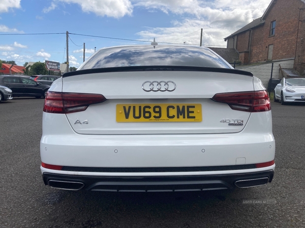 Audi A4 DIESEL SALOON in Antrim