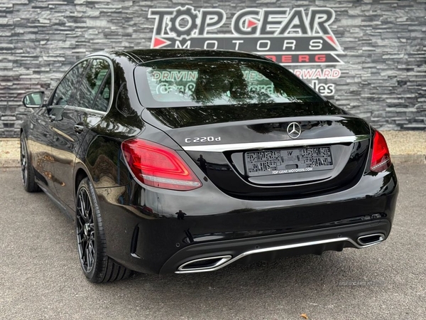 Mercedes-Benz C-Class C220 D AMG LINE 9-G AUTO 2.0 190 BHP 15 MONTHS WARRANTY INCLUDED in Tyrone