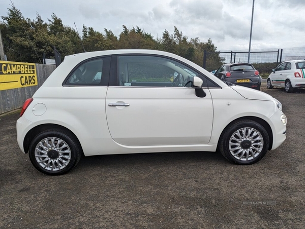 Fiat 500 1.2 LOUNGE 3d 69 BHP in Derry / Londonderry